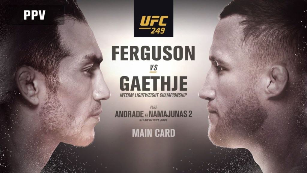 результаты UFC 249